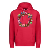 Cardinal Crown of thorns Easter Day Premium Hoodie - Neo Western