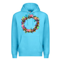 Ocean Blue Crown of thorns Easter Day Premium Hoodie - Neo Western