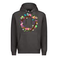 Smoke Crown of thorns Easter Day Premium Hoodie - Neo Western