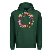 Sports Green Crown of thorns Easter Day Premium Hoodie - Neo Western