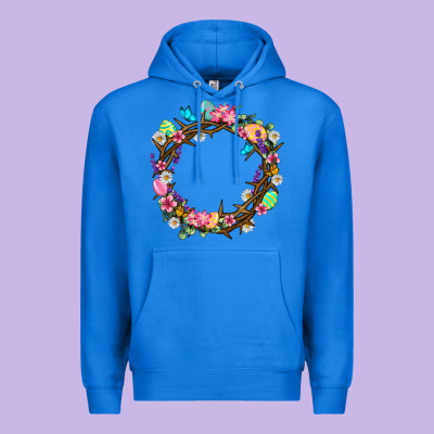 Crown Of Thorns Easter Day Premium Hoodie Designed By Neo Western