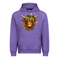 Tulip St. Patrick's Day Highland Cow Urban Hoodie - Neo Western