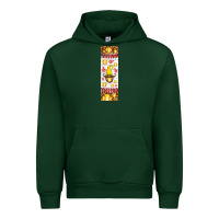 Forest Green softball football penwraps Urban Hoodie - HRA Design Shop