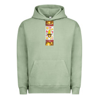 Pigment Oil Green softball football penwraps Urban Hoodie - HRA Design Shop