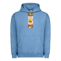 Pigment Pebble Blue softball football penwraps Urban Hoodie - HRA Design Shop