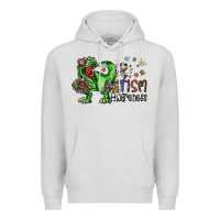 Dove Grey autism awareness Premium Hoodie - SublimationCraftShop