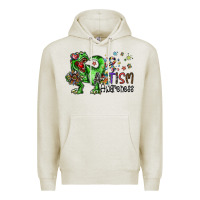 Oatmeal Heather autism awareness Premium Hoodie - SublimationCraftShop