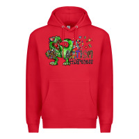 Red autism awareness Premium Hoodie - SublimationCraftShop