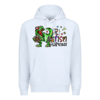 White autism awareness Premium Hoodie - SublimationCraftShop