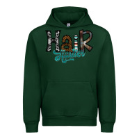 Forest Green hair hustler Urban Hoodie - SublimationCraftShop