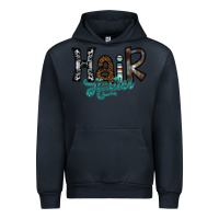 Navy hair hustler Urban Hoodie - SublimationCraftShop