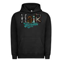 Pigment Black hair hustler Urban Hoodie - SublimationCraftShop