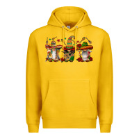 Lemon mexican gnomies Premium Hoodie - FaDigitalArtStudio