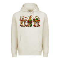 Oatmeal Heather mexican gnomies Premium Hoodie - FaDigitalArtStudio