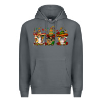Rock mexican gnomies Premium Hoodie - FaDigitalArtStudio