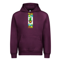 Mauve Wine tennis penwraps Urban Hoodie - HRA Design Shop