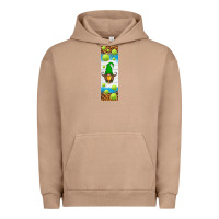 Pigment Burro tennis penwraps Urban Hoodie - HRA Design Shop
