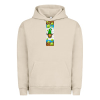 Pigment French Oak tennis penwraps Urban Hoodie - HRA Design Shop