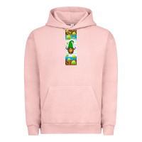 Pigment Salmon tennis penwraps Urban Hoodie - HRA Design Shop