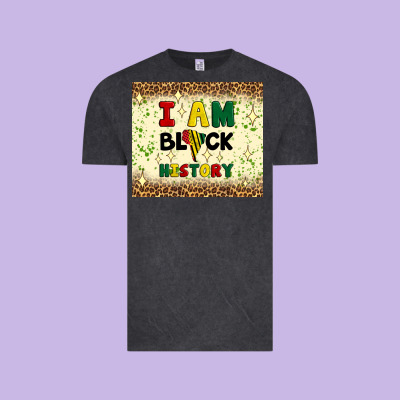 I Am Black History Vintage Tee Designed By Artiststas