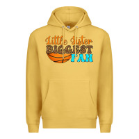 Antique Gold little sister biggest fan Premium Hoodie - HRA Design Shop