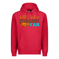Cardinal little sister biggest fan Premium Hoodie - HRA Design Shop