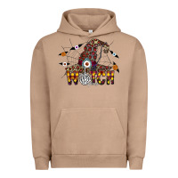 Pigment Burro Witch Please Urban Hoodie - CowhideDigitalArt