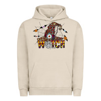 Pigment French Oak Witch Please Urban Hoodie - CowhideDigitalArt