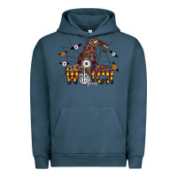 Pigment Midnight Navy Witch Please Urban Hoodie - CowhideDigitalArt