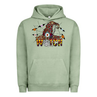 Pigment Oil Green Witch Please Urban Hoodie - CowhideDigitalArt