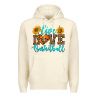 Sandshell live love basketball Premium Hoodie - HRA Design Shop