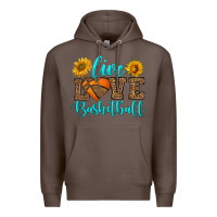 Coffee live love basketball Premium Hoodie - HRA Design Shop