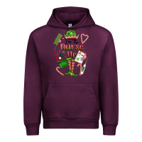 Mauve Wine im the nurse elf Urban Hoodie - FaDigitalArtStudio