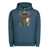 Pigment Midnight Navy im the nurse elf Urban Hoodie - FaDigitalArtStudio