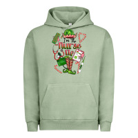 Pigment Oil Green im the nurse elf Urban Hoodie - FaDigitalArtStudio