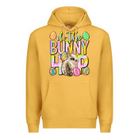 Mustard Do the bunny hop Easter Day Premium Hoodie - Neo Western