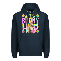 Navy Do the bunny hop Easter Day Premium Hoodie - Neo Western