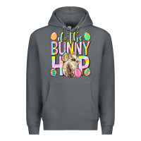 Rock Do the bunny hop Easter Day Premium Hoodie - Neo Western