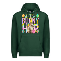 Sports Green Do the bunny hop Easter Day Premium Hoodie - Neo Western