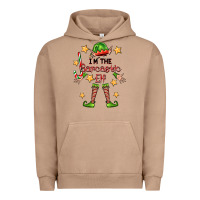 Pigment Burro im the sarcastic elf Urban Hoodie - FaDigitalArtStudio
