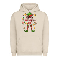 Pigment French Oak im the sarcastic elf Urban Hoodie - FaDigitalArtStudio