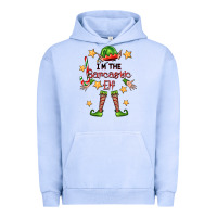 Pigment Grape Ice im the sarcastic elf Urban Hoodie - FaDigitalArtStudio