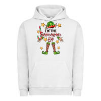 Pigment Lunar Rock im the sarcastic elf Urban Hoodie - FaDigitalArtStudio