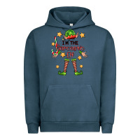 Pigment Midnight Navy im the sarcastic elf Urban Hoodie - FaDigitalArtStudio
