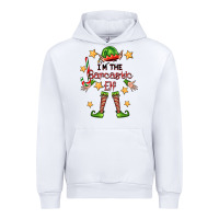 White im the sarcastic elf Urban Hoodie - FaDigitalArtStudio