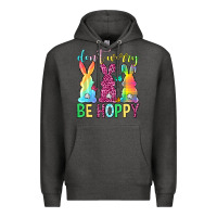 Charcoal Heather Don't worry be hoppy Easter Day Premium Hoodie - Neo Western