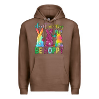 Chestnut Don't worry be hoppy Easter Day Premium Hoodie - Neo Western