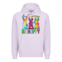 Lilac Don't worry be hoppy Easter Day Premium Hoodie - Neo Western