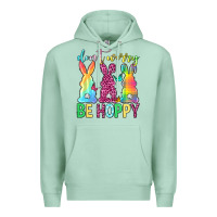 Seafoam Don't worry be hoppy Easter Day Premium Hoodie - Neo Western