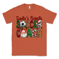 Copper Santa's Favorite Soccer Coach For Christmas Classic Tee - FaDigitalArtStudio